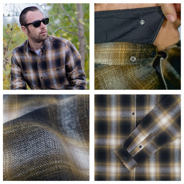 Men's American Biker Premium Flannel Shirt